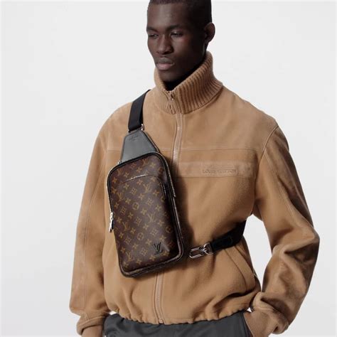 replica monospalla louis vuitton uomo